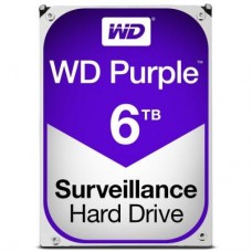 Накопичувач 6TB WD (WD60PURZ) 5400 SATA IIl 64МВ Purple