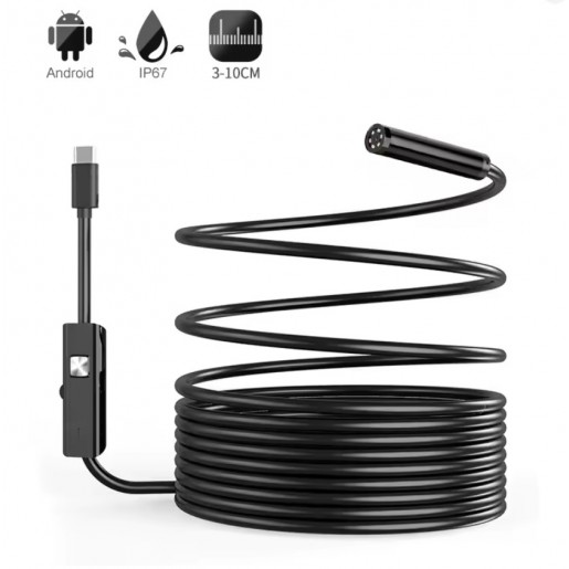 Ендоскоп камера для смартфона OTG Android Phone 5.5mm LED Lights For Type-C