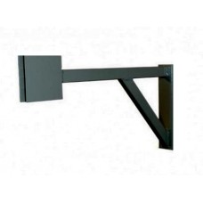 Кронштейн для камери відеоспостереження, кутовий 70 см, чорний