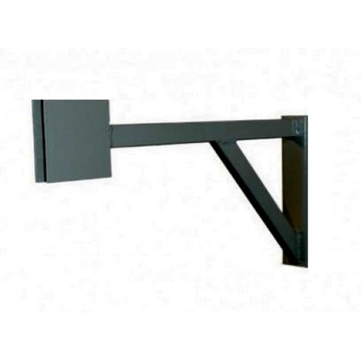 Кронштейн для камери відеоспостереження, кутовий 50 см, чорний