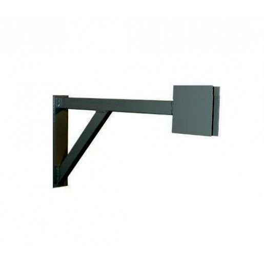 Кронштейн для камери відеоспостереження, кутовий 50 см, чорний