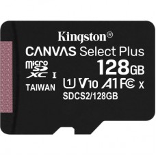 Карта пам'яті 128GB Kingston microSDXC Class 10