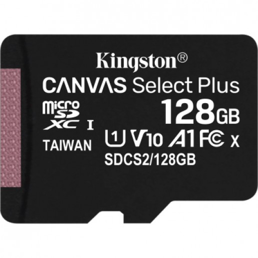 Карта пам'яті 128GB Kingston microSDXC Class 10