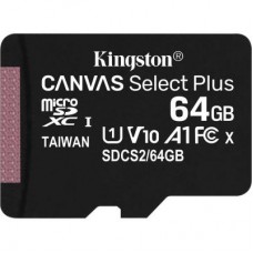 Карта пам'яті 64GB Kingston micSDXC Class 10